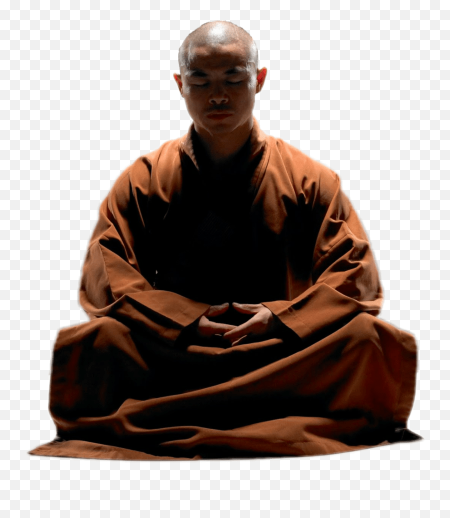 Monk Zen Buddhism Meditation Emoji,Monk Emoji free transparent