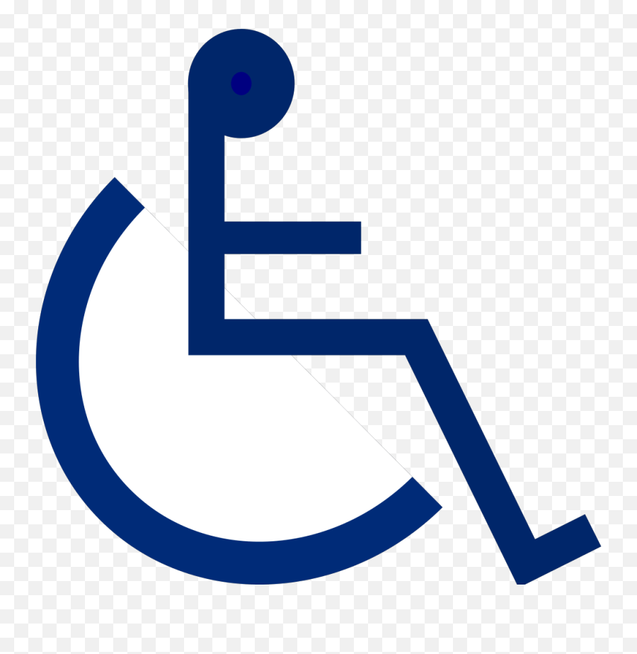 Wheelchair Sign 2 Png Svg Clip Art For  Download Clip Blue
