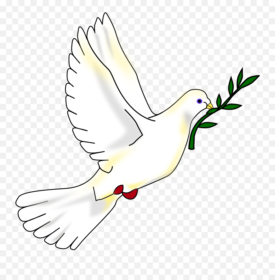 Png Peace Dove Free Peace Dove Dove With Olive Branch Transparent Emoji,Dove Emoji free