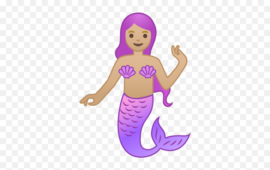 U200d Mermaid Medium Light Skin Tone Emoji Meerjungfrau Symbol,Emoji
