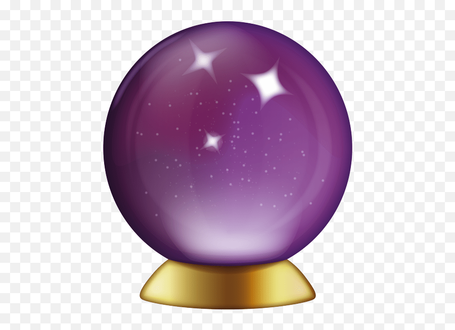 Download Crystal Ball Emoji Png Crystal Ball Emoji Png,Magic Emoji