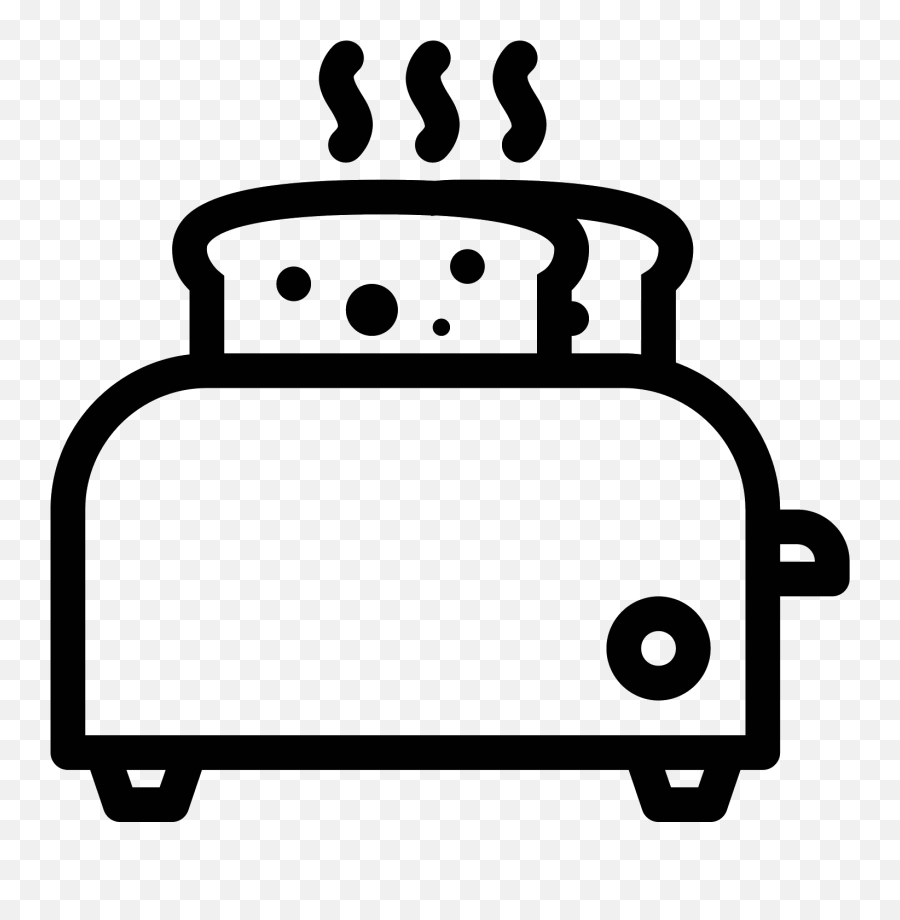 Toaster Clipart Slice Toast Toaster Slice Toast Transparent Toaster