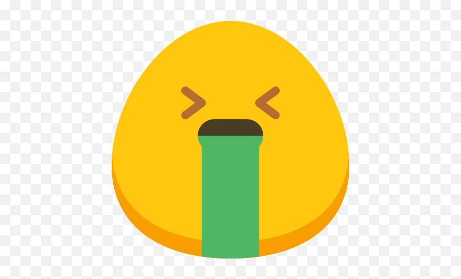Puking Circle Emoji,Emoji Puking free transparent emoji