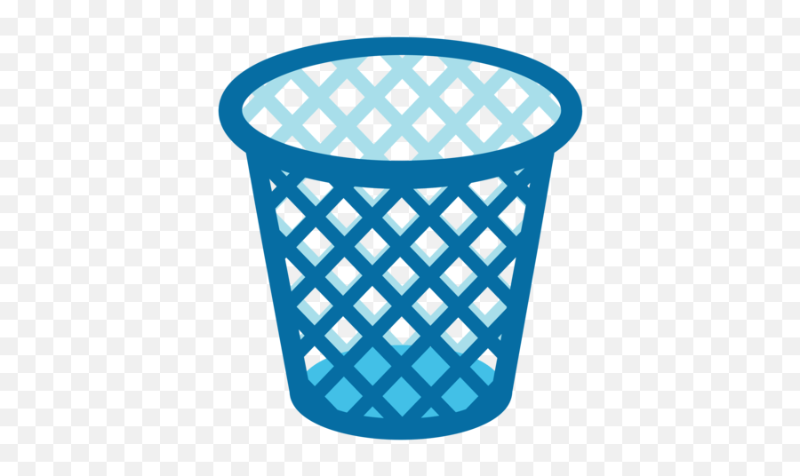 Wastebasket Emoji Empty Laundry Basket Clipart,Trashcan Emoji free