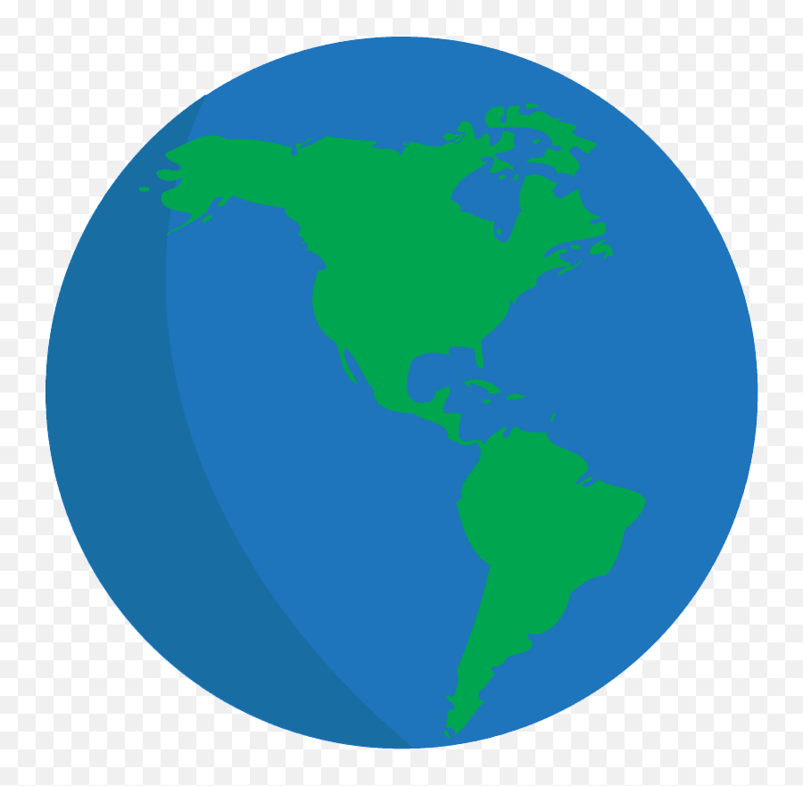 Globe Showing Americas Emoji Clipart Earth,Emoji free