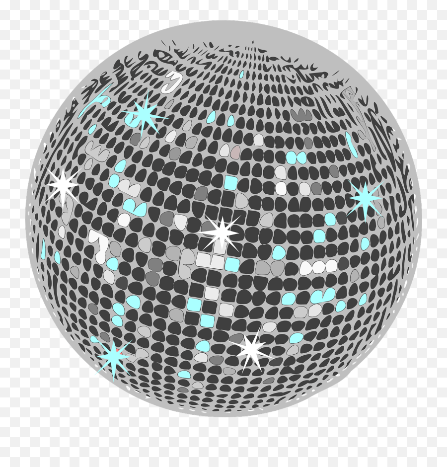 Disco Ball Glitter Party Club Kawaii Disco Ball Emoji,Disco Ball