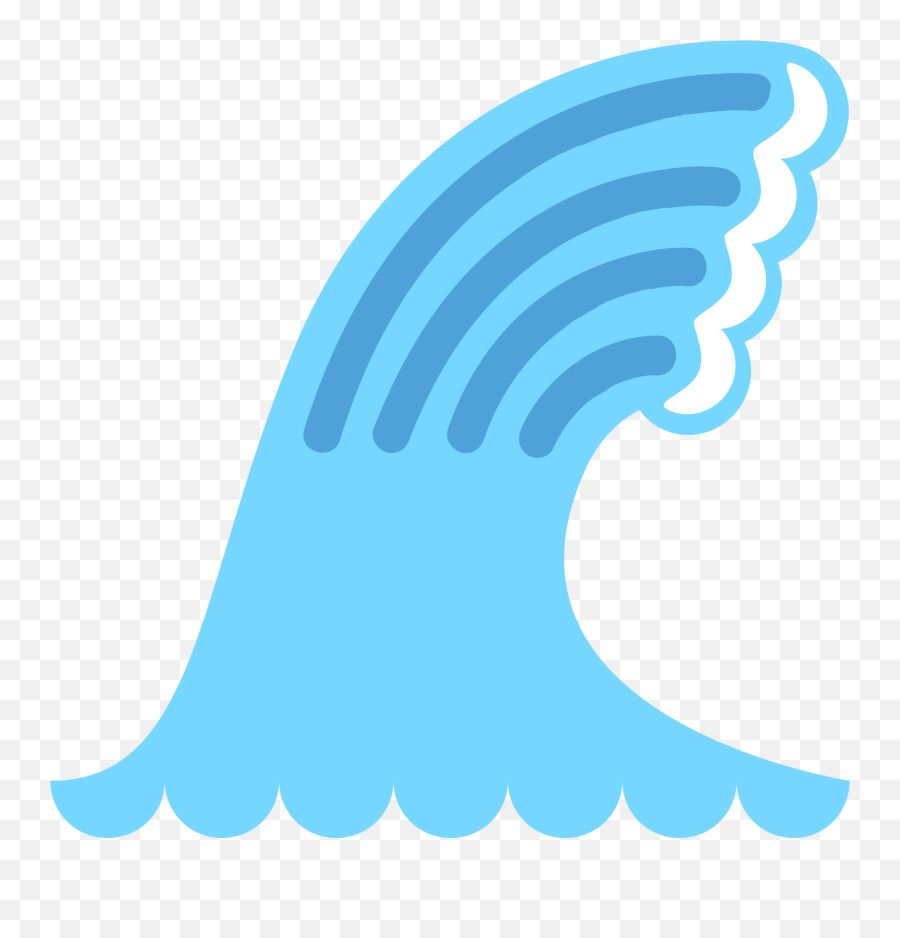 Water Wave Emoji Clipart Corrientes Marinas Emoji,Ocean Wave Emoji