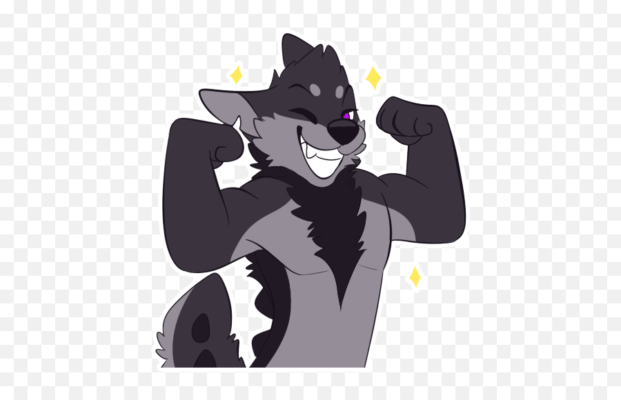 Furry Telegram Stickers Pulexart Emoji,Furry Emojis Wolf Free Emoji