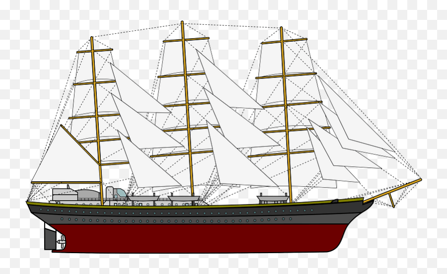 Sailing Ship Clipart Clipart Images Of Tall Sailing Boats Emoji,Emoji