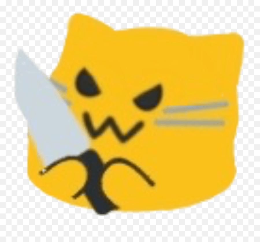 Cat Kill Discord Discordemoji Sticker By Reiju Cat With Knife Emoji