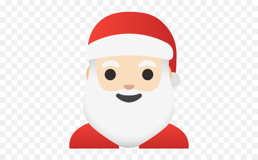 Light Skin Tone Emoji Santa Claus Icon,Christmas Lights Emoji Copy And Paste Free Emoji PNG