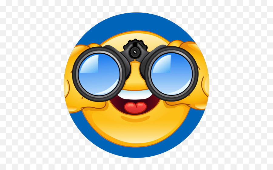 Cross Binocular Emoji,Binocular Emoticon Free Emoji PNG Images