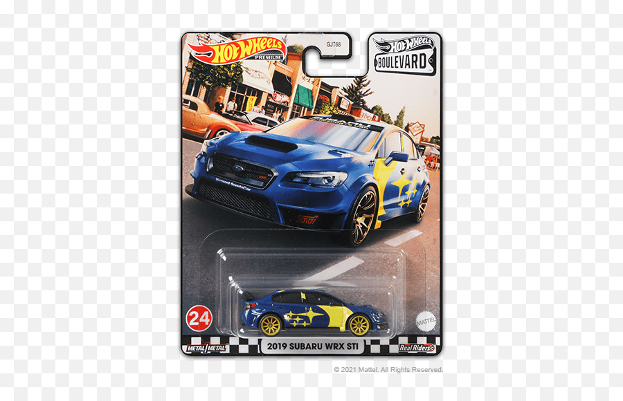 2021 Hot Wheels Boulevard Series Mix 1 Hot Wheels Boulevard Subaru