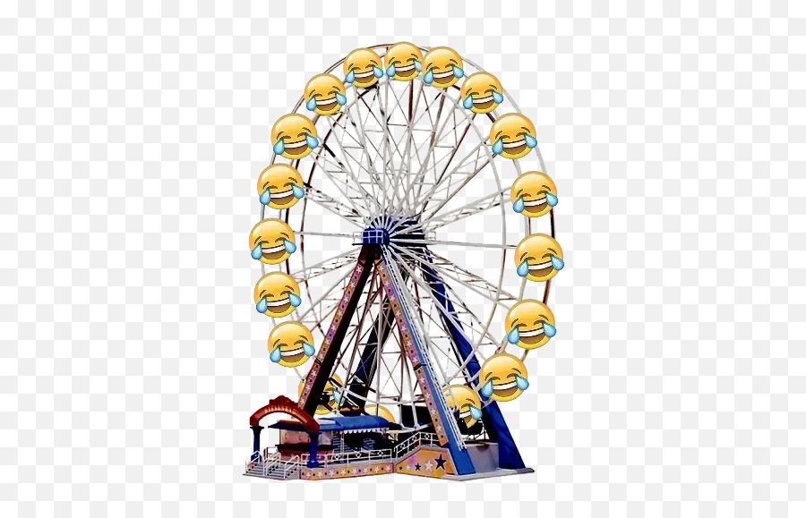 Emojismilecry Whatsapp Stickers Faller Gmbh Ferris Wheel Emoji,Ferris