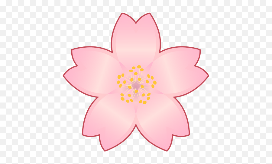 Cherry Blossom Cherry Blossom Flowers Emoji,Blossom Emoji Free