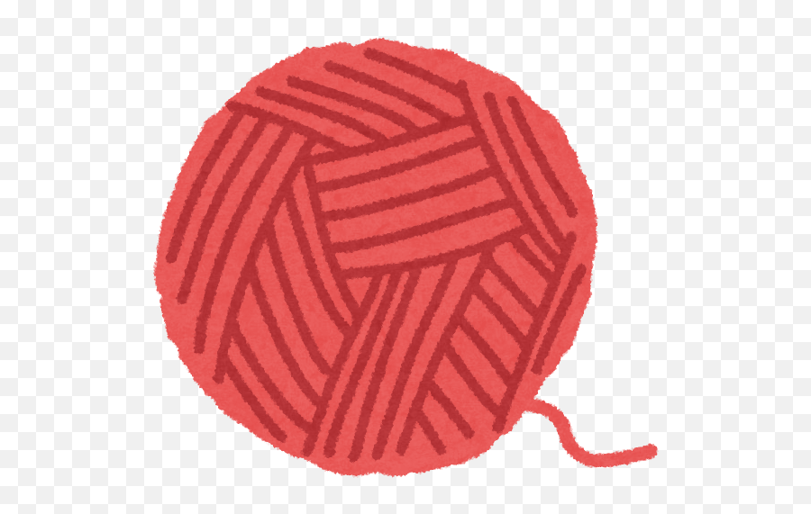 Yarn Balls Of Various Colors Illustration Material Lots Emoji