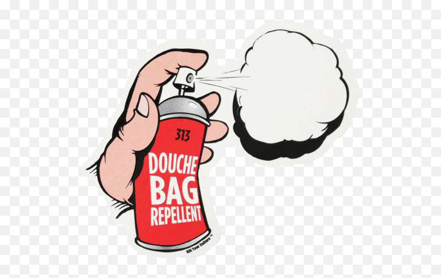 Douche Bag Repellent Sticker Ketchup Emoji,Douche Emoji Free Emoji