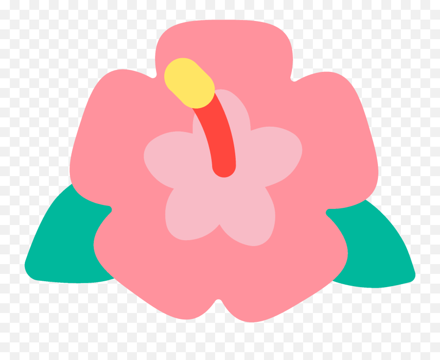 Hibiscus Emoji Hibiscus Emoji Png,Hibiscus Emoji Free Emoji PNG