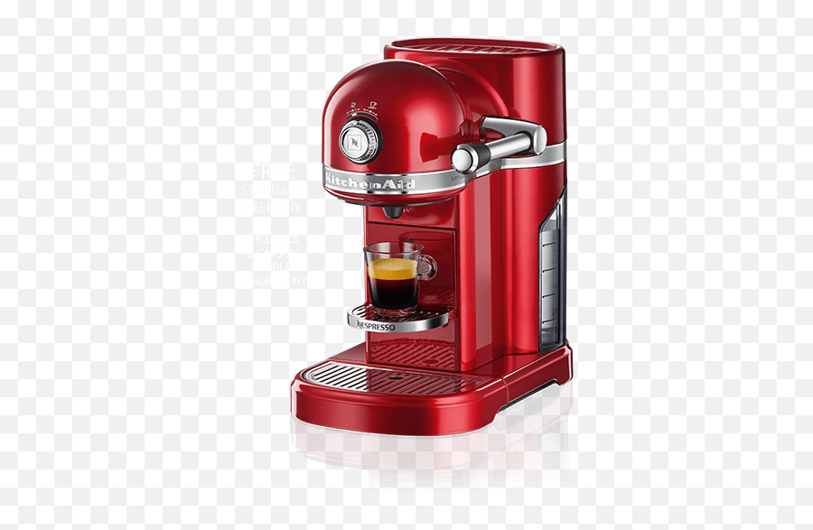 Kitchenaid Candy Apple Red Coffee Kitchenaid Nespresso Machine Emoji
