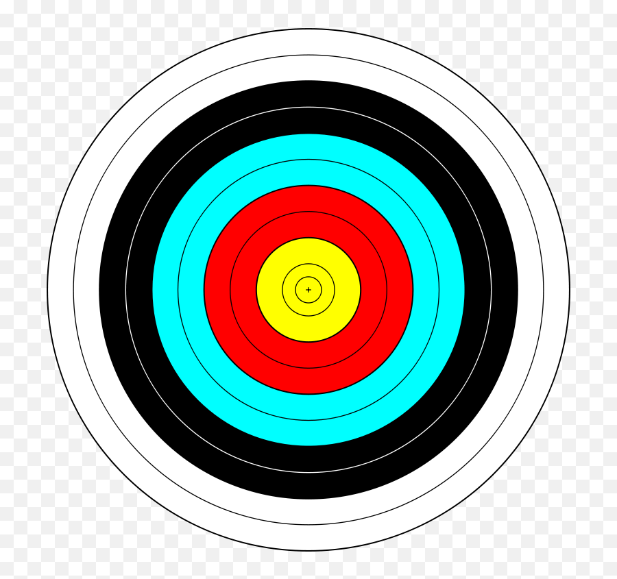Size Archery Target Clipart Archery Target Clipart Emoji,Printables
