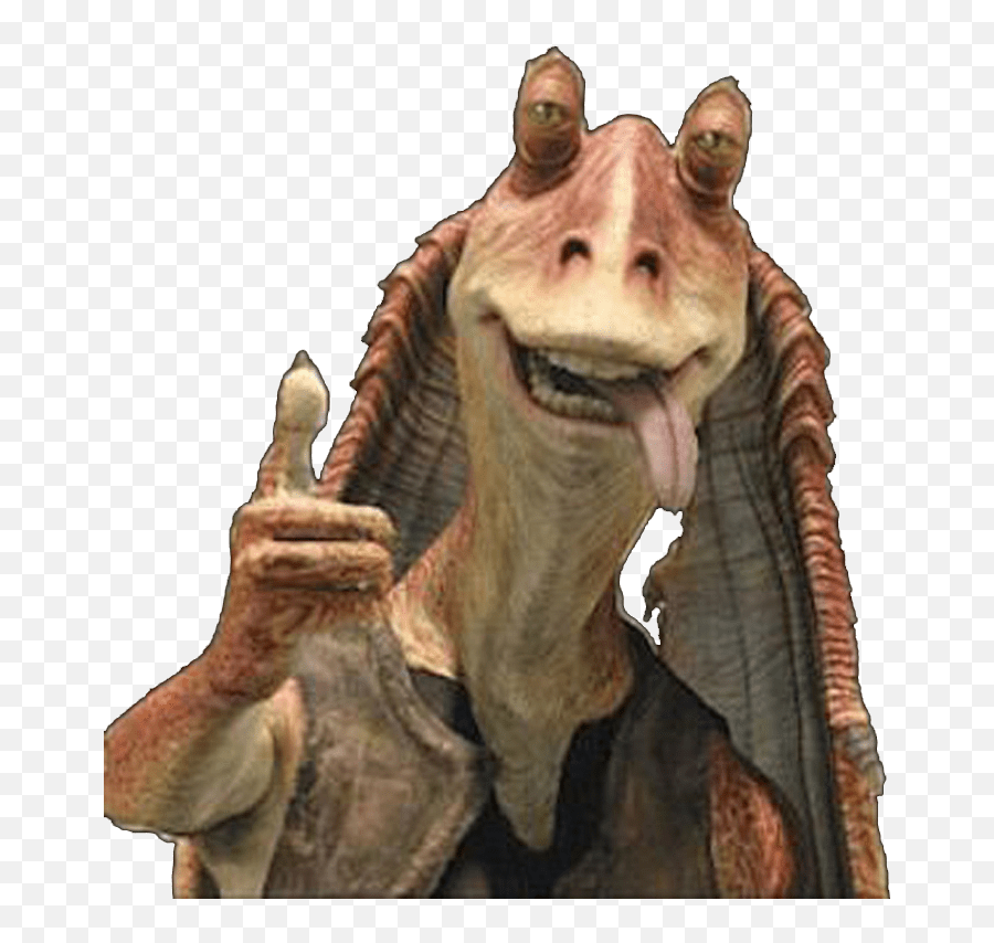 Who Is The Worst Star Wars Character Jar Jar Binks Transparent Emoji
