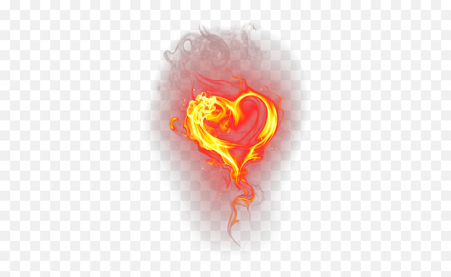 Fire Heart Png Images Transparent Free Download Pngmart Emoji,Burning