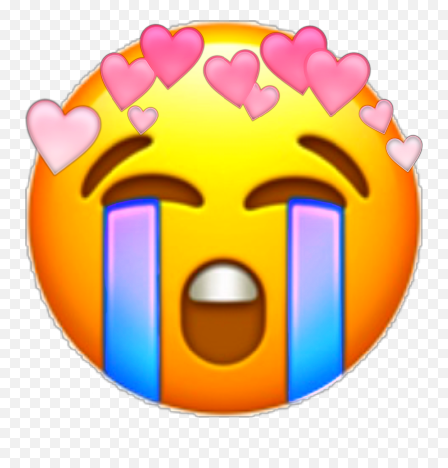 Vsco Vscogirl Emoji Sticker Cry Whatsapp Emoji Png,Zo Emoticon Free