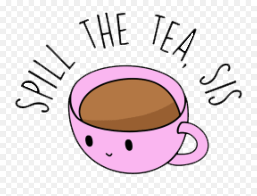 Popular And Trending Spillthetea Stickers Picsart Serveware Emoji