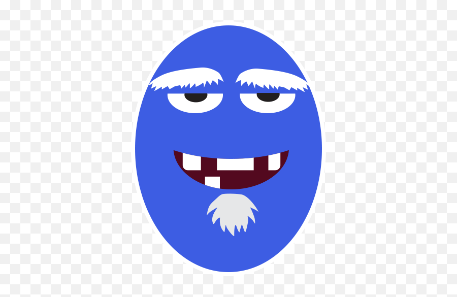 Shape Emoji By Marcossoft Sticker Maker For Whatsapp,Blue Face Emoji Meme Free Emoji PNG