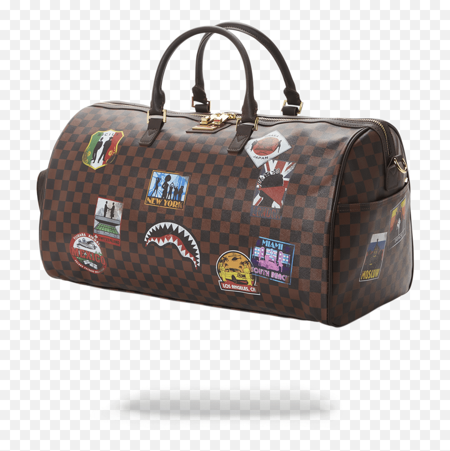Travel Patches Duffle Top Handle Handbag Emoji,Emoji Travel Bags