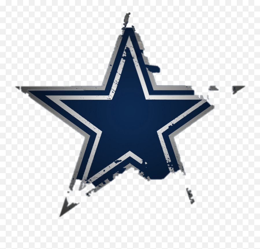 Dallascowboys Dallas Cowboys Sticker Dallas Cowboys Star Logo Emoji