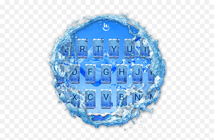 3d Ice Water Keyboard Theme Apps On Google Play Language Emoji,Cute