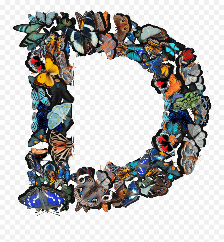 Aesthetic Tumblr Blue Butterfly Emoji Wallpaper Wallpaper Decorative