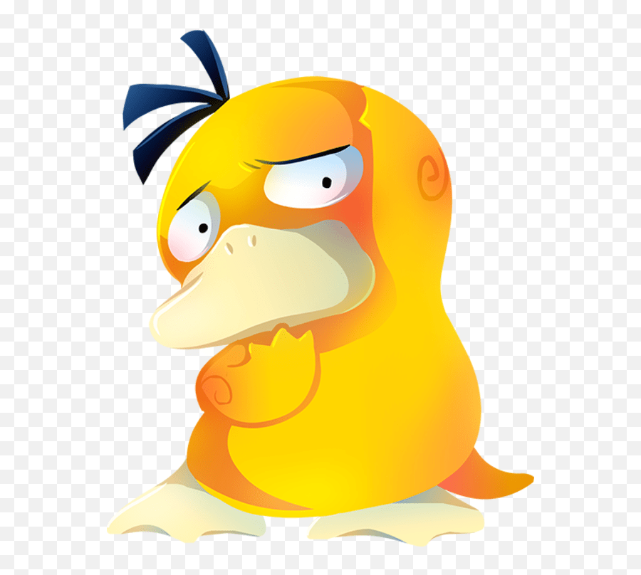 Psyduck Pokemon Fanart Psyduck Emoji,Dust An Elysian Tail Fidget