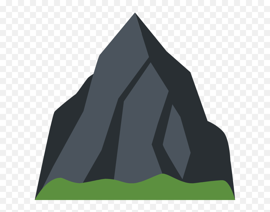 Mountain Emoji Meaning With Pictures Whatsapp Mountain Emoji,Triangle