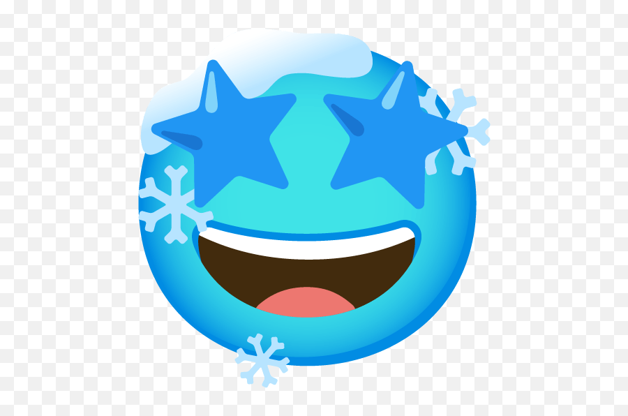 Stars Cold And Snowy Emoji,What Does 0 Emoticon Mean Free Emoji PNG