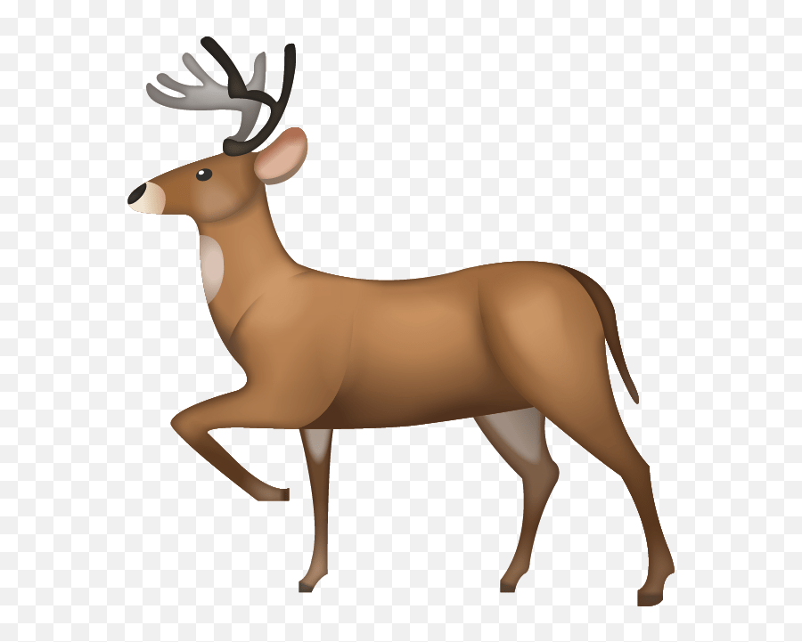 Deer Emoji Free Download Ios Emojis Deer Emoji Emoji Faces Reindeer