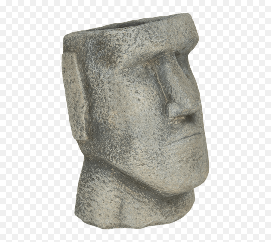 Bloempot Gezicht Dit Is Erik Emoji,Easter Island Statue Emoji Free