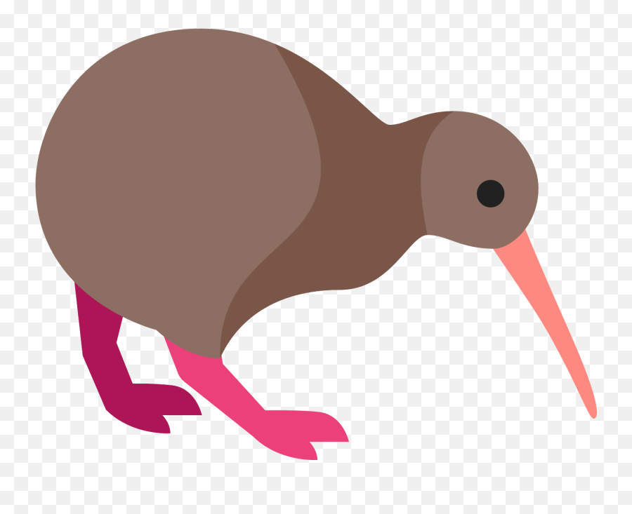 Kiwi Bird Icon In Color Style Emoji,Head Of Bird Emoji Free Emoji PNG Images