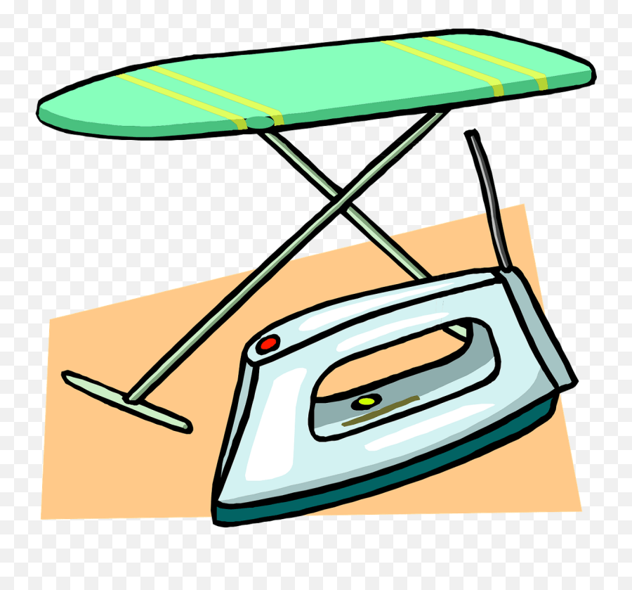 Clothes Cartoon Iron And Ironing Board Emoji,Being Able To Remember