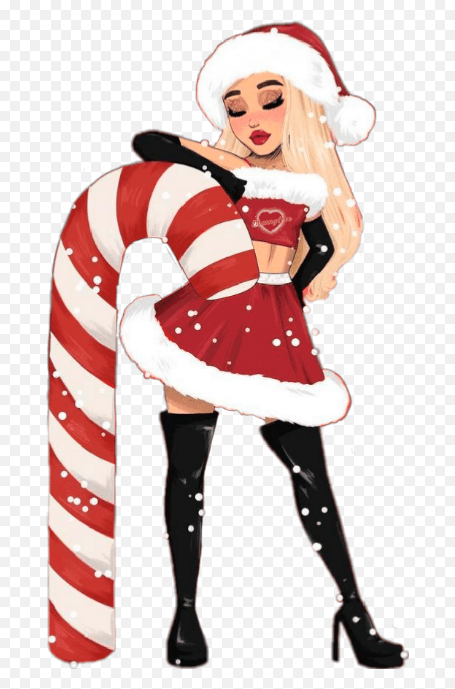 Candy Cane Sticker Challenge On Picsart Emoji,Candy Cane Emoji Free