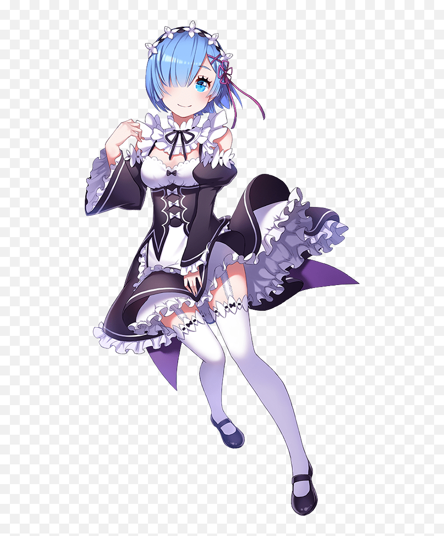 Zero Rem Sticker Render Rem Re Zero Emoji,Rem Re Zero Emoji Free