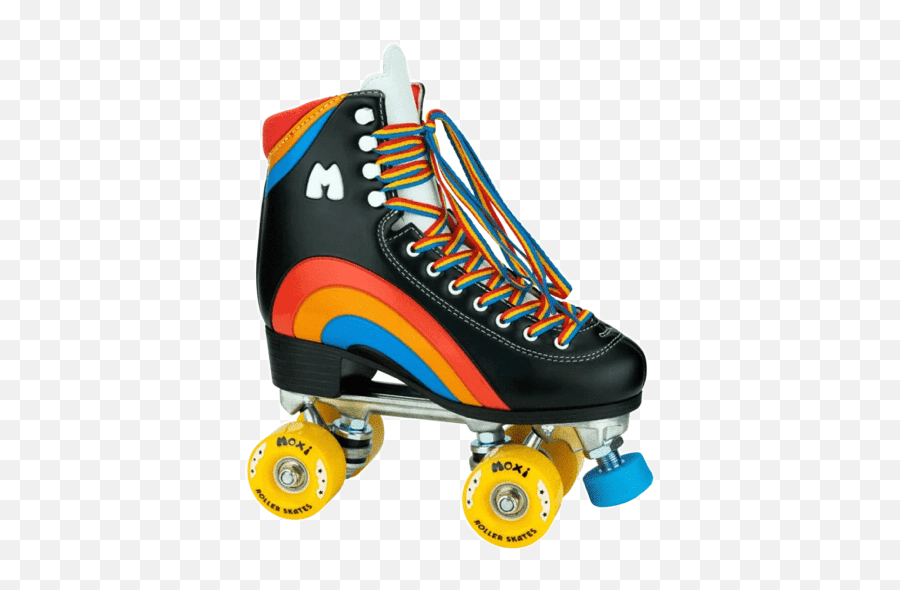 The Most Edited Moxi Rainbow Skates Emoji,Roller Skating Emoji Free