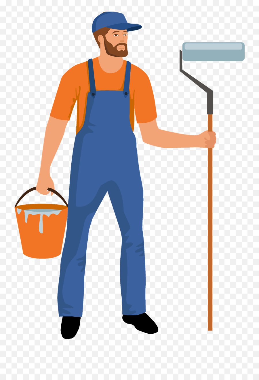 Painter Clipart Painter Clip Art Emoji,Paint Bucket Emoji Free