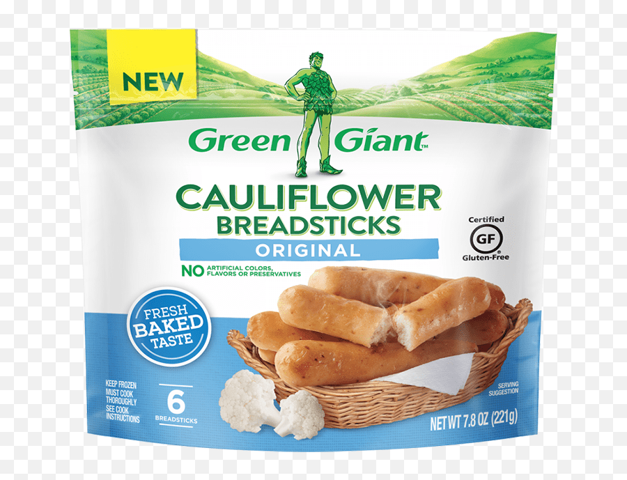 New Green Giant Cauliflower Breadsticks Emoji,Jolly Green Giant