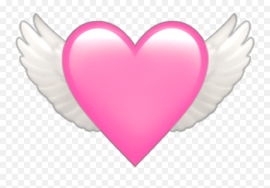 Heart Rosa Emoji Wings Freetoedit Sticker By 19890523,Pink Heart