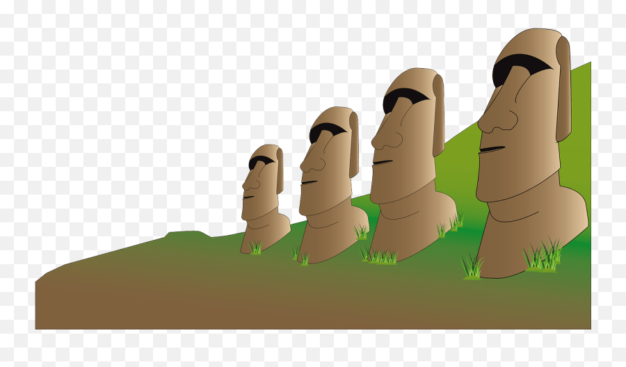 Easter Island Moai Stone Easter Island Statues Png Clipart Emoji