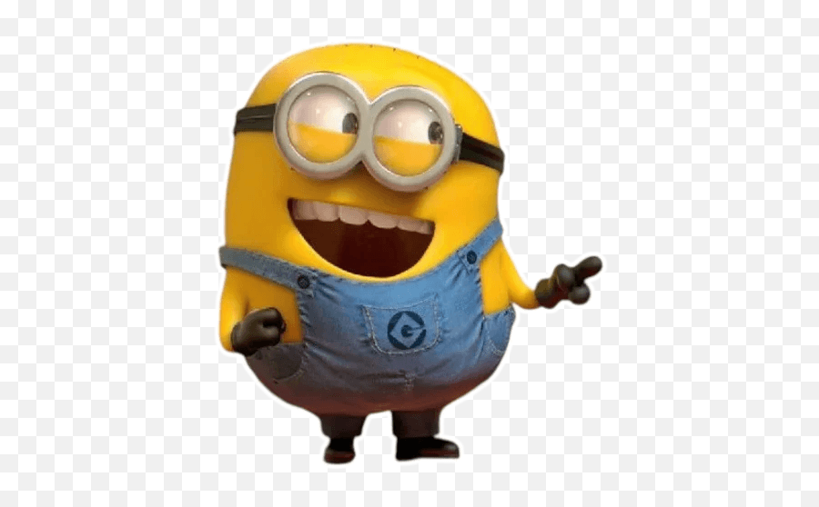 Minions Telegram Sticker Emoji,Laughing Minion Emoticon Free Emoji