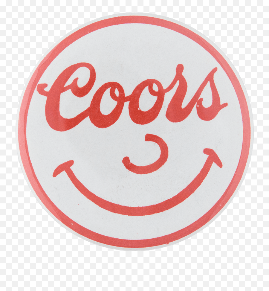 Coors Smiley Busy Beaver Button Museum Molson Coors Emoji,Emoticon