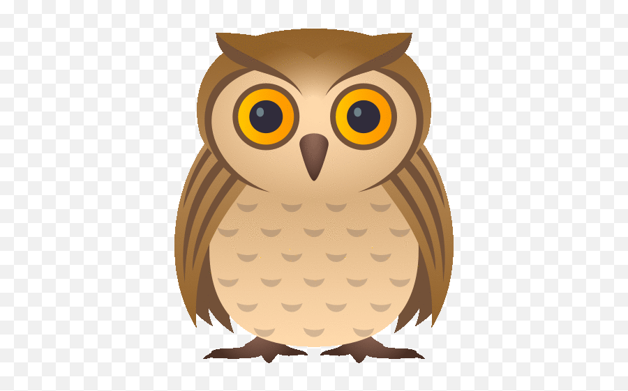 Owl Nature Gif Soft Emoji Screech Emoji Free Emoji Png Images Emojisky Com